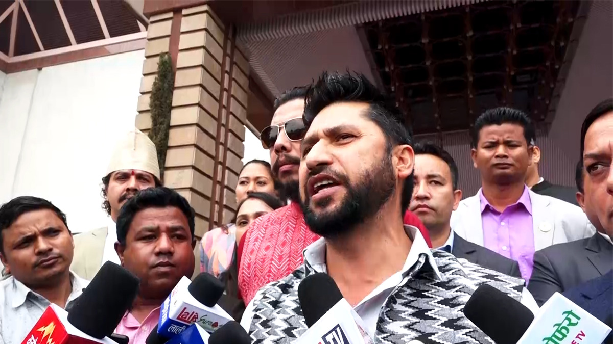 प्रतिनिधिसभा बैठकमा सभामुखले पक्षपाती व्यवहार देखाएको रविकाे आरोप